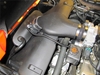 Picture of Dam Black Composite Cold Air Intake System with SynthaMax Red Filter