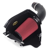 Picture of Dam Black Composite Cold Air Intake System with SynthaMax Red Filter