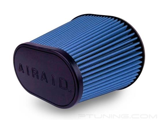 Picture of SynthaMax Oval Tapered Blue Air Filter (6" F x 7.25" BOL x 4.25" BOW x 7.25" TOL x 4.75" TOW x 9" H)