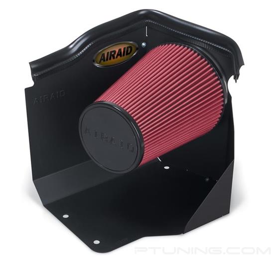 Picture of Dam Composite Cold Air Intake System with SynthaMax Red Filter without Intake Tube