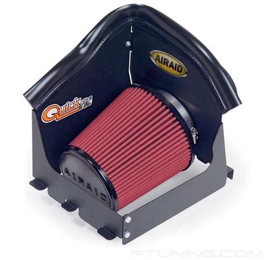 Picture of QuickFit Composite Cold Air Intake System with SynthaFlow Red Filter without Intake Tube