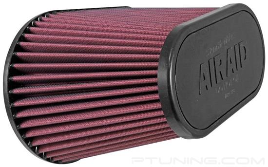 Picture of SynthaFlow Oval Tapered Red Air Filter (4.375" F x 9" BOL x 4.5" BOW x 9" TOL x 4.5" TOW x 7.375" H)