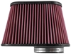Picture of SynthaFlow Oval Tapered Red Air Filter (4.375" F x 9" BOL x 4.5" BOW x 9" TOL x 4.5" TOW x 7.375" H)