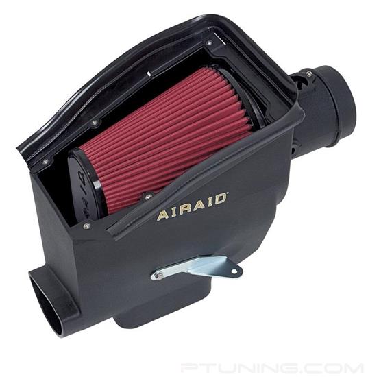 Picture of MXP Black Composite Cold Air Intake System with SynthaMax Red Filter