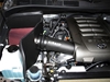 Picture of Dam Black Composite Cold Air Intake System with SynthaMax Red Filter