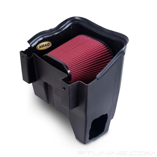 Picture of MXP Black Composite Cold Air Intake System with SynthaMax Red Filter without Intake Tube