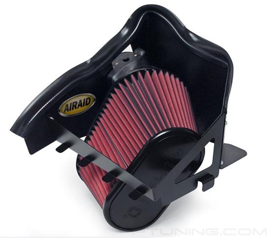 Picture of QuickFit Composite Cold Air Intake System with SynthaMax Red Filter without Intake Tube