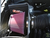 Picture of QuickFit Black Composite Cold Air Intake System with SynthaFlow Red Filter and Heat Shield