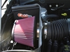 Picture of QuickFit Black Composite Cold Air Intake System with SynthaFlow Red Filter and Heat Shield