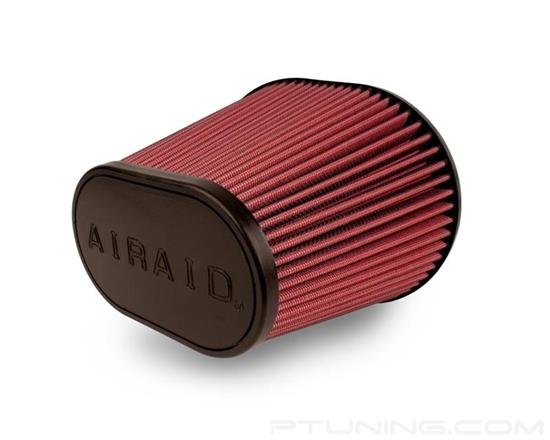 Picture of SynthaFlow Oval Tapered Red Air Filter (6" F x 7.25" BOL x 4.25" BOW x 7.25" TOL x 4.75" TOW x 9" H)