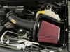 Picture of Dam Black Composite Cold Air Intake System with SynthaMax Red Filter