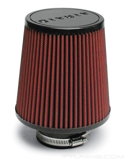 Picture of SynthaFlow Round Tapered Red Air Filter (3" F x 6" B x 4.625" T x 6" H)