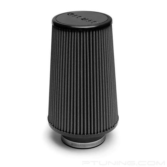 Picture of SynthaMax Round Tapered Black Air Filter (3.5" F x 6" B x 4.625" T x 9" H)