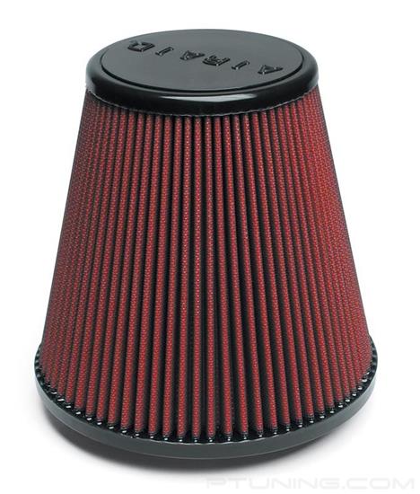 Picture of SynthaFlow Round Tapered Red Air Filter (4.5" F x 8" B x 5" T x 8" H)