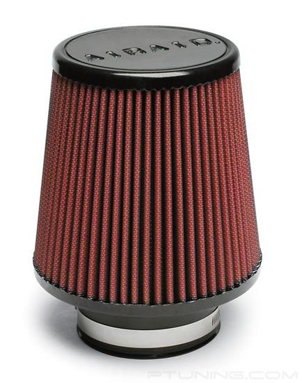 Picture of SynthaMax Round Tapered Red Air Filter (3.5" F x 6" B x 4.688" T x 6" H)