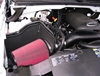 Picture of Dam Black Composite Cold Air Intake System with SynthaFlow Red Filter