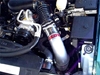 Picture of Classic Black Composite Cold Air Intake System with SynthaFlow Red Filter