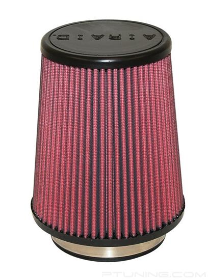 Picture of SynthaMax Round Tapered Red Air Filter (4" F x 5.844" B x 4.719" T x 7" H)