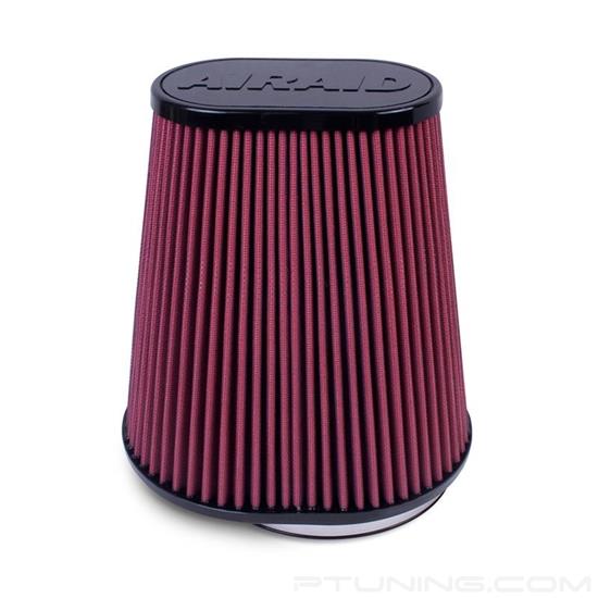 Picture of SynthaFlow Oval Tapered Red Air Filter (6" F x 6.25" BOL x 3.75" BOW x 6.375" TOL x 3.75" TOW x 9.5" H)