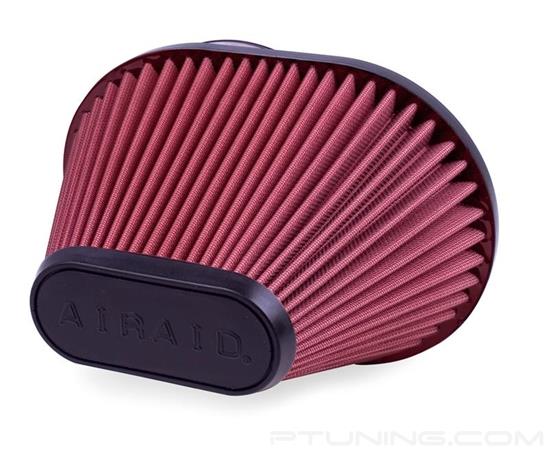 Picture of SynthaFlow Oval Tapered Red Air Filter (6" F x 5.5" BOL x 2.5" BOW x 5.625" TOL x 2.625" TOW x 6.5" H)