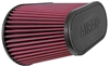Picture of SynthaMax Oval Tapered Red Air Filter (4.375" F x 9" BOL x 4.5" BOW x 9" TOL x 4.5" TOW x 7.375" H)