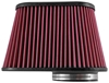 Picture of SynthaMax Oval Tapered Red Air Filter (4.375" F x 9" BOL x 4.5" BOW x 9" TOL x 4.5" TOW x 7.375" H)