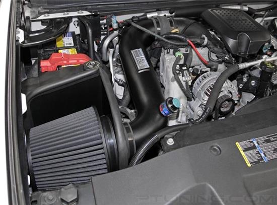 Picture of Blackhawk Induction Aluminum Textured Black Cold Air Intake System with Black Filter
