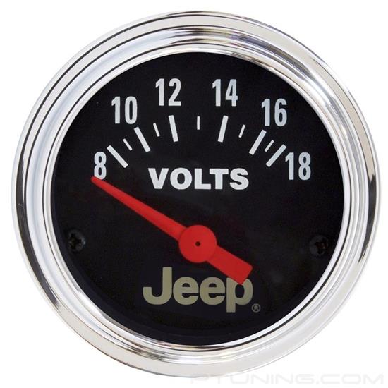 Picture of Jeep Series 2-1/16" Voltmeter Gauge, 8-18V