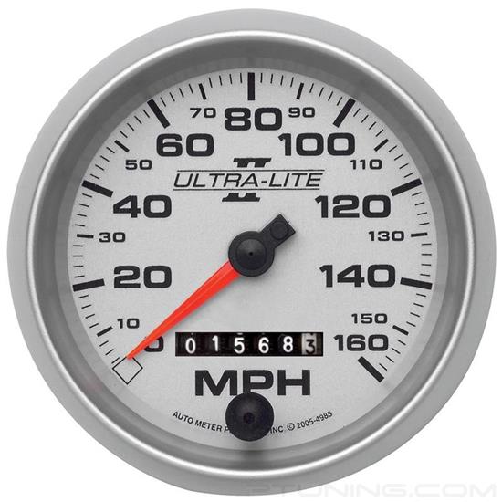 Picture of Ultra-Lite II Series 3-3/8" Speedometer Gauge, 0-160 MPH