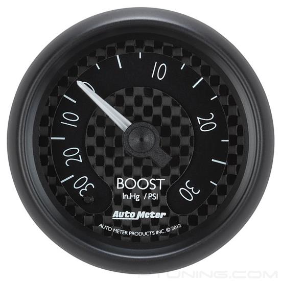 Picture of GT Series 2-1/16" Boost/Vacuum Gauge, 30 In Hg/30 PSI