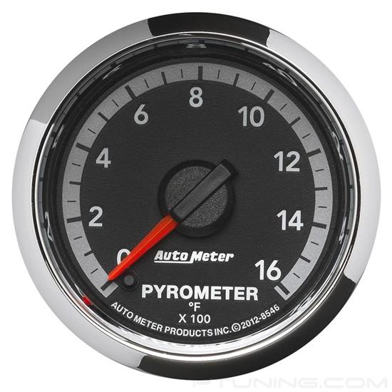 Picture of Dodge Factory Match 4th Generation Series 2-1/16" EGT Pyrometer Gauge, 0-1600 F