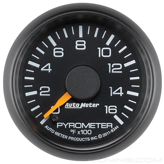 Picture of GM Factory Match Series 2-1/16" EGT Pyrometer Gauge, 0-1600 F