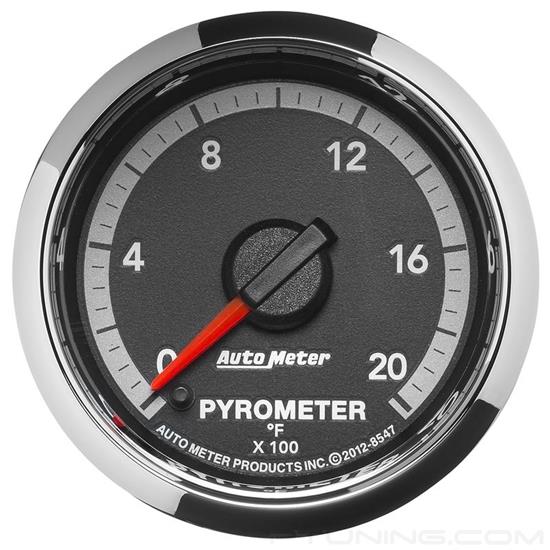 Picture of Dodge Factory Match 4th Generation Series 2-1/16" EGT Pyrometer Gauge, 0-2000 F