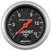 Picture of Sport-Comp Series 2-1/16" Boost Gauge, 0-15 PSI