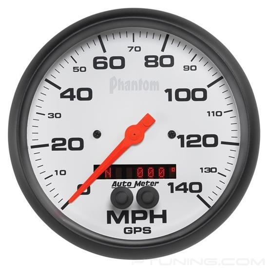 Picture of Phantom Series 5" Speedometer Gauge, 0-140 MPH