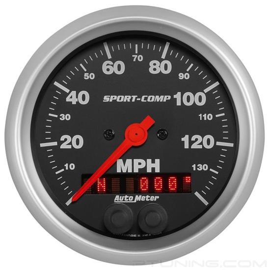 Picture of Sport-Comp Series 3-3/8" Speedometer Gauge, 0-140 MPH