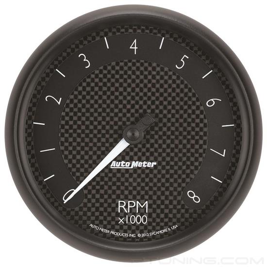 Picture of GT Series 5" In-Dash Tachometer Gauge, 0-8,000 RPM