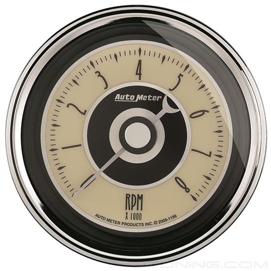 Picture of Cruiser AD Series 3-3/8" In-Dash Tachometer Gauge, 0-8,000 RPM