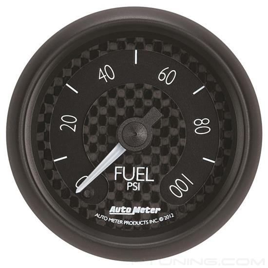 Picture of GT Series 2-1/16" Fuel Pressure Gauge, 0-100 PSI