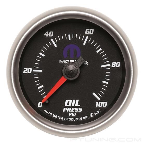 Picture of Mopar Series 2-1/16" Oil Pressure Gauge, 0-100 PSI