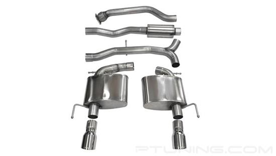 Picture of Sport 304 SS Cat-Back Exhaust System with Split Rear Exit
