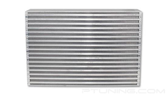 Picture of Horizontal Flow Air-to-Air Intercooler Core, 17.75" Width x 11.8" Height, 4.5" Thick, Aluminum Bar and Plate, 750 HP