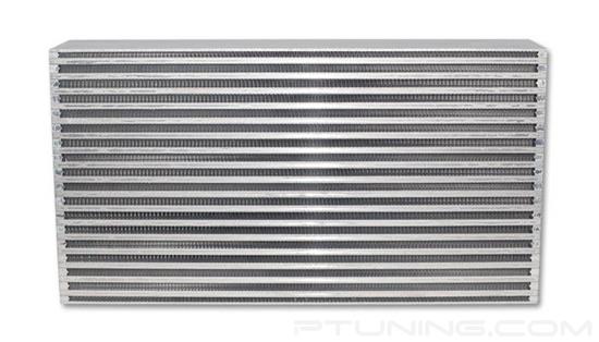 Picture of Horizontal Flow Air-to-Air Intercooler Core, 22" Width x 11.8" Height, 4.5" Thick, Aluminum Bar and Plate, 900 HP