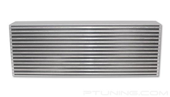 Picture of Horizontal Flow Air-to-Air Intercooler Core, 27.5" Width x 9.85" Height, 4.5" Thick, Aluminum Bar and Plate, 900 HP
