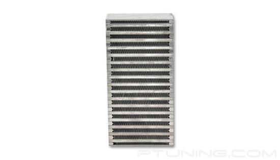 Picture of Vertical Flow Air-to-Air Intercooler Core, 11.8" Width x 6" Height, 3" Thick, Aluminum Bar and Plate, 200 HP