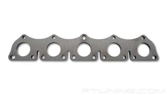 Picture of Exhaust Manifold Flange for VW 2.5L 5 Cylinder 2005+ Motor, 1/2" Thick, Mild Steel