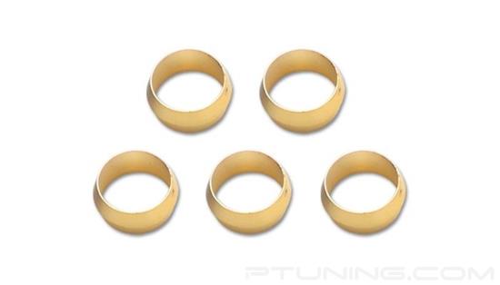 Picture of Brass Olive Inserts for 3/8" Tubing - Black (Pack of 5)