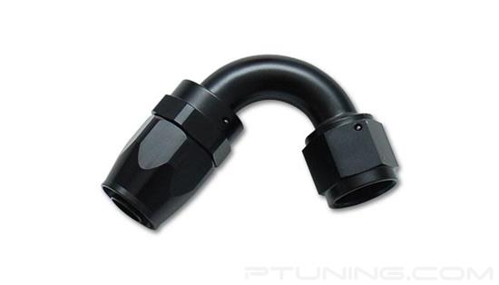 Picture of 4AN 120 Degree Swivel Hose End Fitting, Aluminum - Black