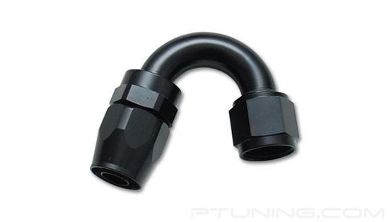 Picture of 10AN 150 Degree Swivel Hose End Fitting, Aluminum - Black
