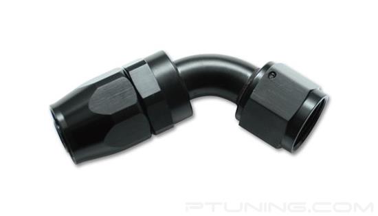 Picture of 8AN 60 Degree Swivel Hose End Fitting, Aluminum - Black